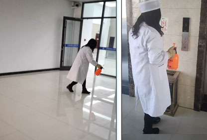 济南远洋水处理全面消杀，疫情防控不留死角